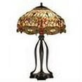 thumbnail image 2 of Meyda Tiffany 17500 3 Light Scarlet Dragonfly Table Lamp, 2 of 2