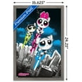 thumbnail image 3 of The Powerpuff Girls - Group City Wall Poster, 14.725" x 22.375", Framed, 3 of 3