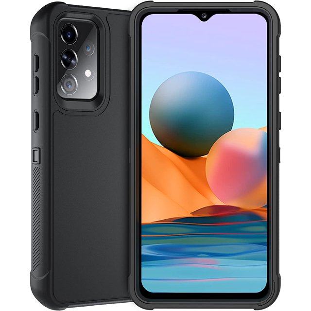 ORUYROP Case for Samsung Galaxy A33 5G, Samsung Galaxy A33 5G Case Heavy Duty Defender Shockproof Anti-Scratch Dustproof Rugged Protective Cover for Samsung A33 5g Black (Without Screen Protec