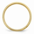 thumbnail image 2 of Real 14kt Yellow Gold Standard Comfort Fit Brush Satin Fancy Band Size: 9; for Adults and Teens; for Women and Men, 2 of 3