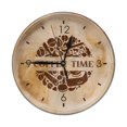 thumbnail image 1 of Reloj de pared Coffee Time - Reloj de pared silencioso de 10 pulgadas que no hace tictac - Estilo rústico retro campestre decorativo para sala de estar, cocina, hogar, baño y dormitorio, 1 of 7