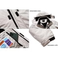 thumbnail image 4 of Men's Fleece Lined Winter Jacket Water Repellent Windbreaker Outdoor Warm Snow Coat with Detachable Hood, 4 of 4
