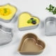 thumbnail image 2 of 2 piezas Mini bandeja para hornear molde para pasteles Bandeja para hornear Bandeja para hornear pasteles DIY Molde para pudín para el hogar (fresa plateada), 2 of 6