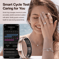 thumbnail image 4 of Wrongduck HR02 Fitness Tracking Ring for Women and Men, Bluetooth Activity Tracker Ring with Sleep Tracking, Multiple Sports Modes, IP68 Waterproof, No Subscription, 4 of 8