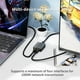 thumbnail image 3 of Gigabit Ethernet Switch Rj45 Splitter 1to2 for PC Laptop A, 3 of 5