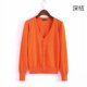 thumbnail image 1 of Suéter de punto con botones para mujer, chaqueta holgada con cuello en V, Tops informales de manga larga, 4XL talla grande, primavera y otoño, 2023, 1 of 5