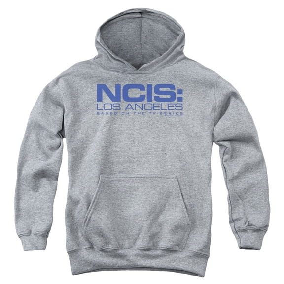 Ncis La Logo Youth Pullover Hoodie Sweatshirt Heather