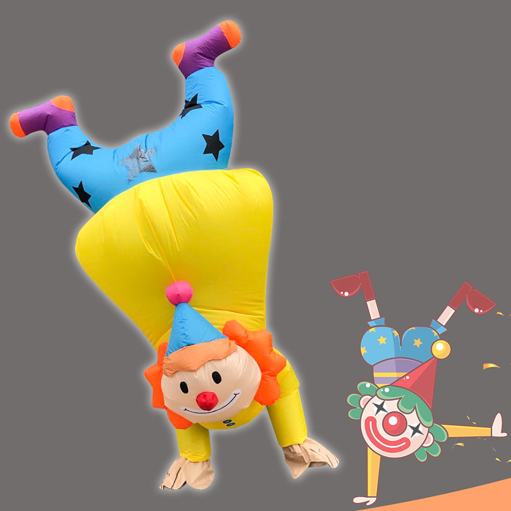 Specialty Clothing, Shoes & Accessories Handstand Clown Inflatable ...