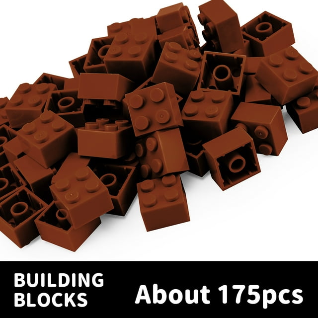 200g2x2 DlY Building Blocks Thick FiguresBricks 2x2 Dots Educational Creative SizeCompatible With Plastic Toys forChildren hese 200g2x2high brick