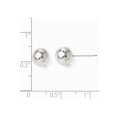 thumbnail image 3 of Sterling Silve 8mm Polished Ball Post Earrings, 3 of 3