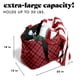 thumbnail image 3 of Bolsa de Playa Fit & Fresh Grande para Mujer a Cuadros Rojos, 3 of 6