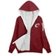 thumbnail image 4 of Suéter de manga larga con capucha y chaquetas informales para mujer, moda de talla grande, color liso, con cremallera y capucha, suéter grueso de terciopelo, hombros caídos, blusa de poliéster para mu, 4 of 4