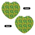 thumbnail image 2 of Kdxio Autumn Corn Pocket Mirror, 1X/2X Travel Makeup Mirror 2-Sided Folding Small Mirror Portable Double-Sided Magnifying Cosmetic Mirror for Gift-Heart Shape, 2 of 9
