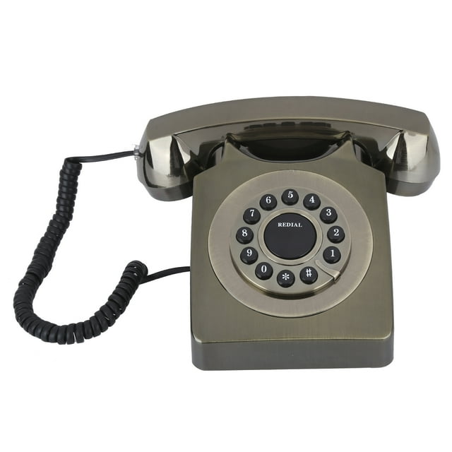 Qiilu Vintage Telephone, Home Telephone, Sturdy And Durable For Home Hotel