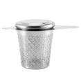 thumbnail image 1 of MesaSe Tea Leak Filter Solid Anti-rust 304 Stainless Steel Classic Metal Mesh Tea Filter for Home, 1 of 10