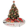 thumbnail image 4 of Falda para árbol de Navidad de Mickey Mouse, suave y divertida, decoración navideña navideña de granja de 48", 4 of 4
