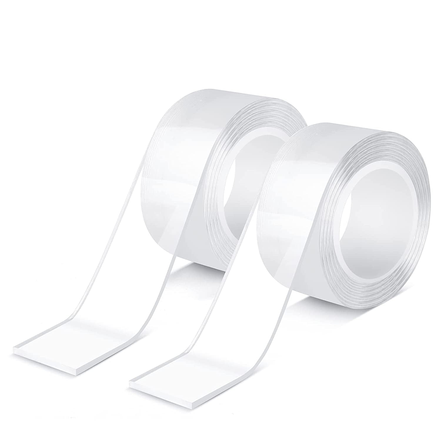 Goodhd Reusable Double Sided Pvc Tape Stickers Waterproof Nano Clear Double  Face Tape 