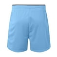 thumbnail image 5 of Pantalones cortos de running para hombre con entrepierna de 5 pulgadas: bolsillos con cremallera, cintura elástica, poliéster-spandex, pantalones cortos deportivos para gimnasio, tallas S-XXXL para, 5 of 5
