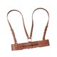 thumbnail image 1 of Cinturón de cintura punk Accesorios de cinturón de hebil de pasador para mujeres y niñas , marrón BLESIY corsé cinturón, 1 of 7