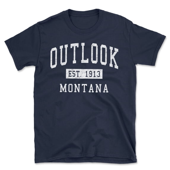 Outlook Montana Classic Established Men's Cotton T-Shirt