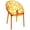Multi-color, variant on Compamia Crystal Polycarbonate Patio Dining Chair in Red