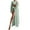 Green, variant on Women's 2 Piece Set, Off Shoulder Crop Top and High Waist Slit Maxi Skirt, Linen Blend Beach Cover Up Set, Two Piece Outfit Set for Vacation, Summer, Beach and Boho Chic Dress Set-Beige