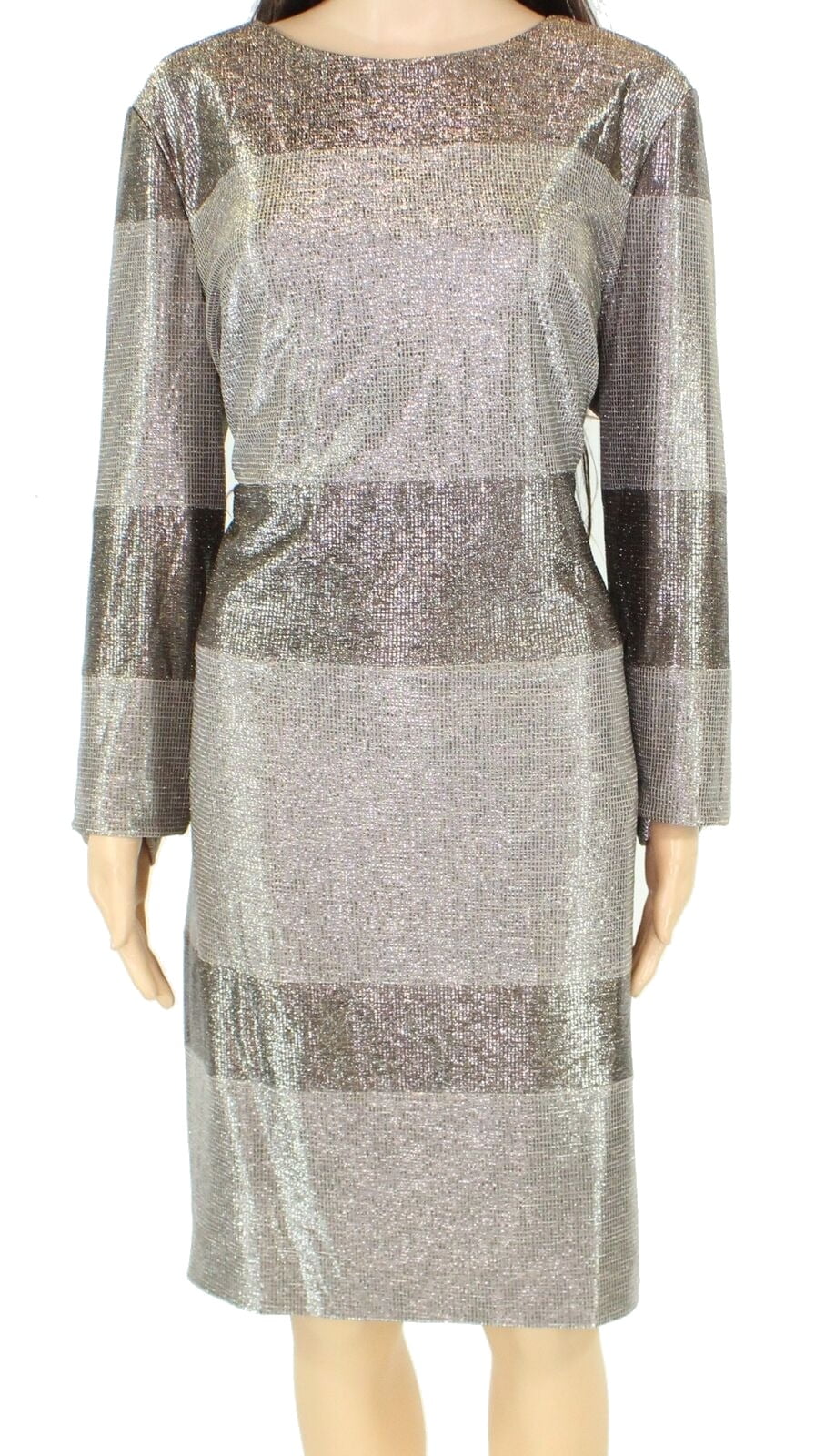 walmart silver dress