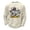 #1-Beige-A0714G, variant on S-5XL Ghost Pumpkin Bat Print Men's Sweatshirt Waffle Knit Long Sleeve T Shirt Men Halloween Fall Mens Lightweight Pullover