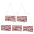 thumbnail image 3 of Plaque en Bois 5 Ensembles pour Porte Mur, 3 of 8