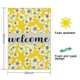 thumbnail image 5 of Spring Summer Multicolored Flower Leaves Garden Flag 28x40 Inch Double Side for Outdoor Courtyard Garden Decor Flowers Welcome Holiday Flag for Outside Decoration, 5 of 6