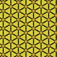 thumbnail image 1 of Ahgly Tapis d'Intérieur Lavable en Machine Carré Transitionnel Jaune Canari, 4 Pieds Carré, 1 of 7