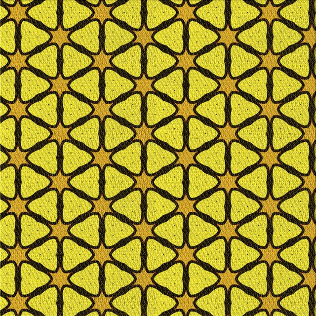 Ahgly Tapis d'Intérieur Lavable en Machine Carré Transitionnel Jaune Canari, 4 Pieds Carré