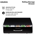 thumbnail image 4 of Keurig Under Brewer Storage Drawer, Holds 35 K-Cup Pods, Black, 4 of 8