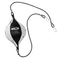 thumbnail image 1 of 1 Set Elastic Training Ball Professional Hanging Boxing Ball Durable Boxing Ball for Workout Exercise Agility Training (Black White 1Pc Ball 1Pc Inflator 1Pc Inflation Needle 2Pcs Hooks), 1 of 9