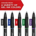 thumbnail image 4 of Sharpie S-Gel Pens, Medium Point (0.7mm), Black Ink, 4 Count, 4 of 6