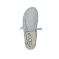 thumbnail image 2 of Hey Dude Ladies Wendy Linen Chambray Light Grey Shoes 121413058, 2 of 7