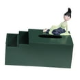thumbnail image 4 of Adorno de Niña Antigua perfecl Escultura de niña china resina, 4 of 8