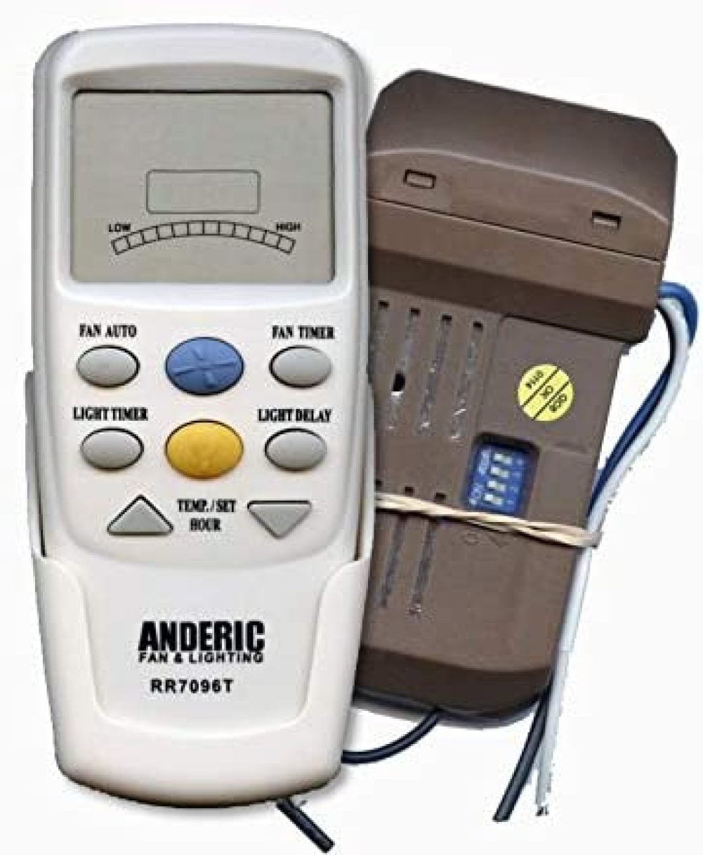 Universal Thermostatic Ceiling Fan And Light Remote Control Conversion