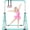 Green, variant on SHIWEI Gymnastics Bar for Kids, Gymnastic Kip Bar 5-Height Adjustable Home