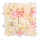 thumbnail image 1 of Panel De Pared De Flores, Paneles De Pared De Flores Artificiales De 15 X 15", Fondo De Pared De Paneles De Flores De Rosa De Seda, Decoración De Pared De Flores Hecha A Mano,, 1 of 8