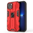 thumbnail image 2 of Compatible With iPhone 13 Phone Case Military Grade Protection Kickstand Shockproof Anti-Scratch Anti-Fingerprint Lightweight Rugged Phone Cover for Men or Women,Red, 2 of 8