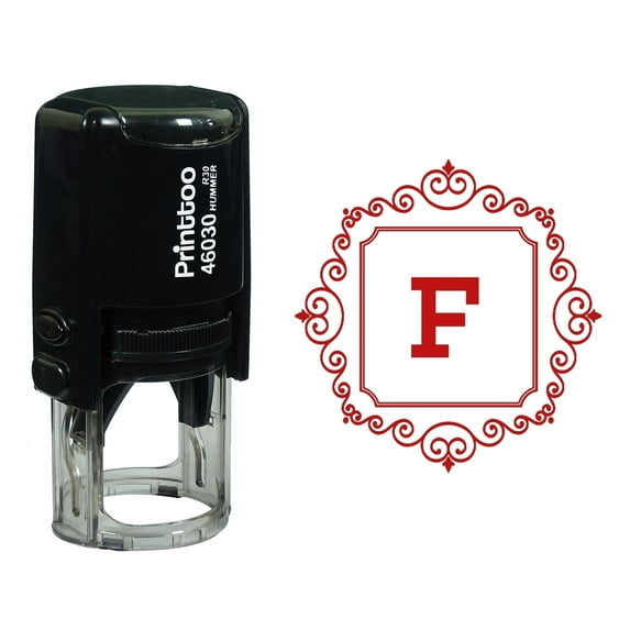 Printtoo Rubber Stamp Office Stationary Stamp SCANNED Self Inking-Blue