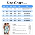 thumbnail image 6 of OCEAN BLUES Women's Swimsuit Set Scoop Neck Tankini Top with Boyshort Two Piece Bathing Suit, 6 of 9