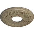 thumbnail image 3 of Ekena Millwork 12 1/4"OD x 4"ID x 1 1/8"P Jackson Ceiling Medallion (Fits Canopies up to 7 3/8"), Hand-Painted Gobi Desert Crackle, 3 of 8