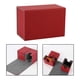 thumbnail image 5 of Caja de almacenamiento para tarjetas de juego, duradera, con buena protección, para cartas coleccionables deportivas. Rojo, 5 of 9