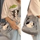 thumbnail image 1 of Bolso de mensajero escolar, bolso de un solo hombro, bolso de un solo hombro azul, bolso de hombro para mujer, tecnología avanzada, 1 of 9