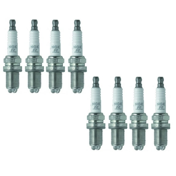 Set of 8 Spark Plugs OEM NGK BKR6EQUP Laser Platinum PRE GAPPED MPN #3199
