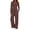 Q-Coffee, variant on UVN Summer 2 Piece Outfit Set for Women Ruched Short Sleeve Tops and Wide Leg Pants with Pockets Casual Tracksuit Sets Ladies Loungewear