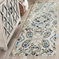 thumbnail image 4 of Safavieh  Evoke Dori Distressed Vintage Boho Rug Royal/Ivory 5'1" x 7'6" Latex Free 5' x 8', 8' Runner Indoor, 4 of 5