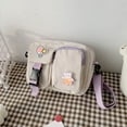 thumbnail image 4 of Fashion Small Cute Crossbody Bags Messenger Bag Shoulder Bags Flap Handbags BLACK, 4 of 8